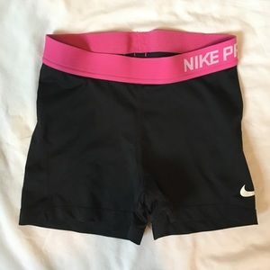 Black Nike Pro Shorts